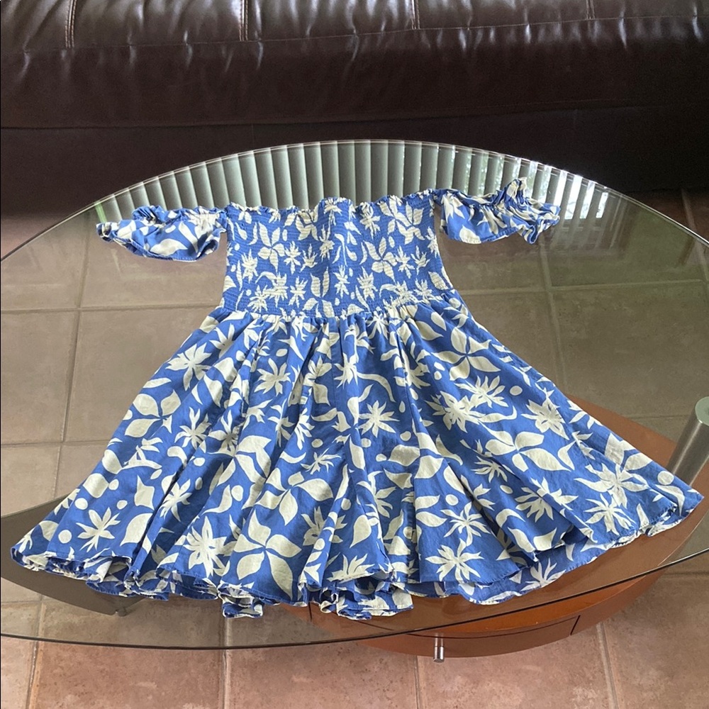 Zara smocked dress